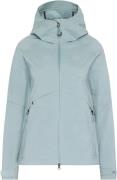 Didriksons petra wns jkt 5 softshell jack dames -blauw