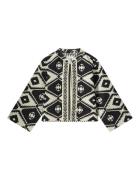 Summum Short round neck jacket geo aztek 1s1176-12206