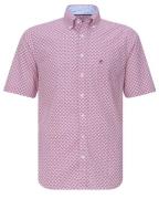 Campbell Classic casual overhemd met korte mouwen