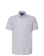 Campbell Classic casual overhemd met korte mouwen
