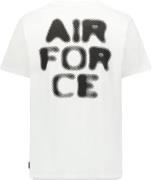 Airforce Hazy round t-shirt white/true black