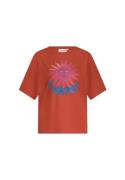 Fabienne Chapot clttsh20ss255517 fay t-shirt tangerine
