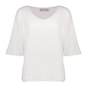 Geisha 54050-70 721 pullover v-neck 3/4 sl light sand/silver