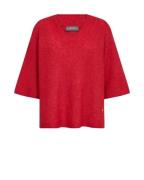 Mos Mosh 168770 268 mosmosh mm taci 3/4 v-neck knit chinese red