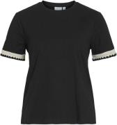 Vila Vinajra o-neck ss short t-shirt -