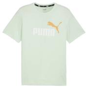 Puma Heren essentials+ logo tweekleurig t-shirt