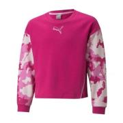 Puma Kinder/kids alpha sweatshirt met ronde hals
