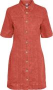 Y.A.S Yasvioletta 2/4 denim dress s. cherry tomato