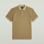 G-Star dunda overdyed slim polo d11595-d756 c805 safari gd