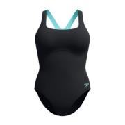 Speedo Eco+m flex band bra swimsuit gre/grn 003713-00334