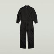 G-Star balloon jumpsuit ls wmn d26428-d308 6484 dk black