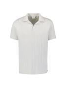 No Excess 27390263 polo revers solid vertical jacquard
