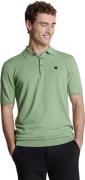 No Excess Pullover short sleeve polo button s green