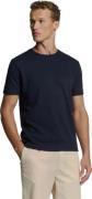 No Excess T-shirt crewneck solid relief jacqu deep blue