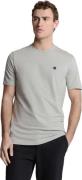No Excess T-shirt crewneck small pin stripe mid grey