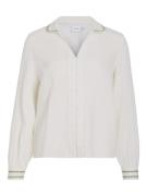 Vila vitovan l/s shirt 14104849 birch