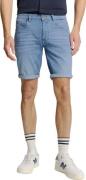 No Excess Short denim stretch bleach denim
