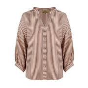 G-Maxx Blouse renata cappuccino/cameo rose