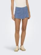 Only Onlmist-yasmine mw wrap skort dnm