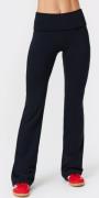 Stronger Soft fold over flared leggings l918-99999