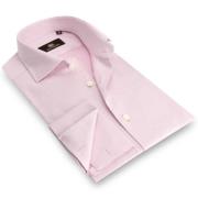 Circle of Gentlemen Atlas dubbele manchet, jacquard geweven shirt 100%...