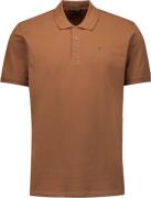 No Excess Polo pique solid stretch camel