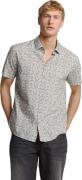No Excess Shirt short sleeve allover printed sand