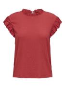 Only Onlfallon s/s frilltop cs jrs