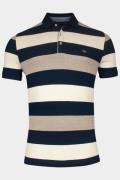 Baileys Polo korte mouw poloshirt 2-tone pique, plac 515248/87