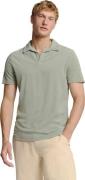 No Excess Polo revers solid terry knit smoke