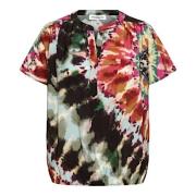 &Co Woman &co women blouse nola tie-dye green multi
