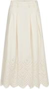 Co'Couture Poppycc anglaise skirt bone