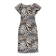 Geisha 57363-60 may dress elastic shoulder jersey aop