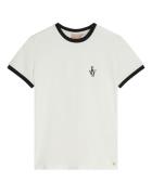 Josh V Loren fitted t-shirt with logo t-shirts jv-2503-0002