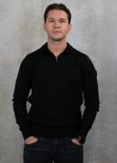 Malelions Knitted quarter zip