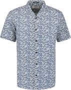 No Excess Shirt short sleeve revers collar sl indigo blue