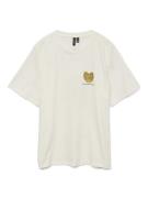 Vero Moda vmaya caty ss top box jrs ga 10329799 artichoke
