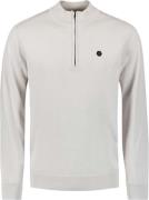 No Excess Pullover half zip chalk