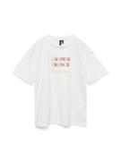 Vero Moda Vmsara mia ss top box jrs spe ga off-white