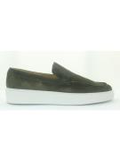 Giorgio 13781 groene suède loafer met witte zool