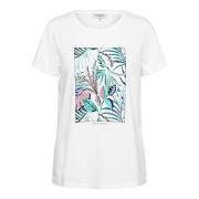 &Co Woman &co women t-shirt sira white/aqua green