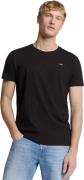 No Excess T-shirt crewneck solid basic black