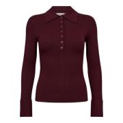 Co'Couture Cc bonny polo ls knit