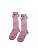 iN ControL 876-2 knee socks PINK