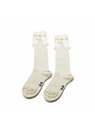 iN ControL 876-2 knee socks OFFWHITE