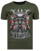 Local Fanatic Savage samurai print t-shirt