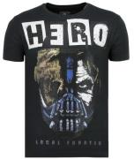 Local Fanatic Hero mask carnaval t-shirt