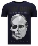 Local Fanatic The don skull rhinestone t-shirt