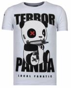 Local Fanatic Terror panda rhinestone t-shirt