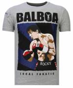 Local Fanatic Balboa rhinestone t-shirt